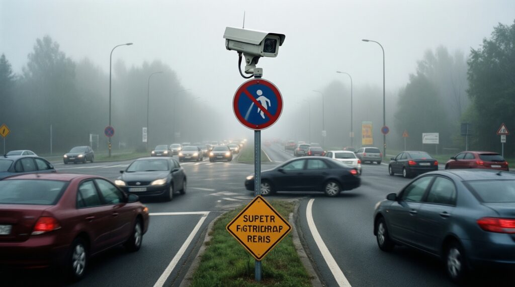 Безопасность на дорогах: анализ ДТП, опасные участки и работа камер фиксации - иллюстрация